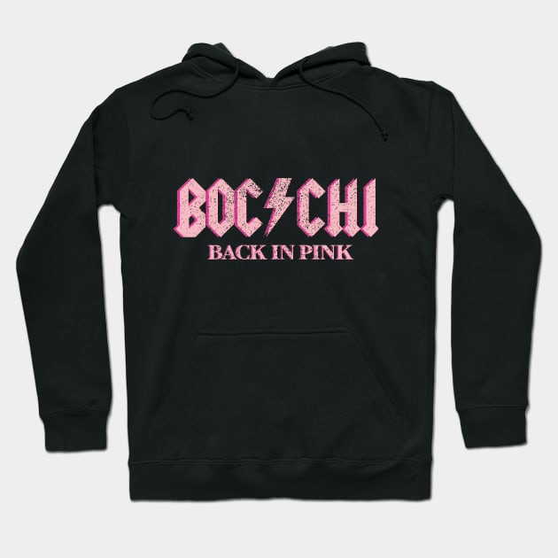 BOCCHI THE ROCK!: BACK IN PINK (GRUNGE STYLE) Hoodie by FunGangStore